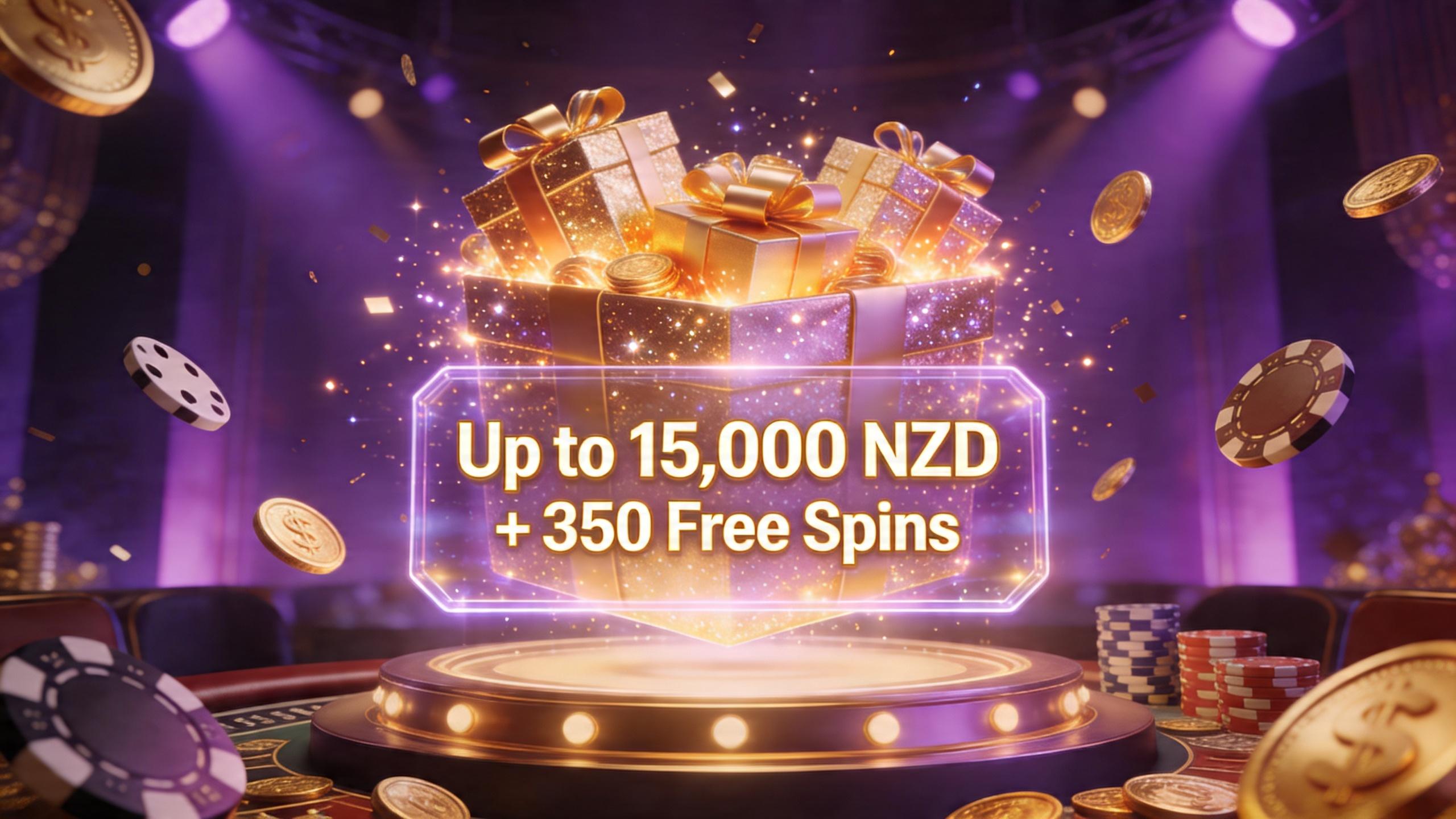 Best Welcome Bonus Casino NZ Offers Up To NZD 3000 Logo
