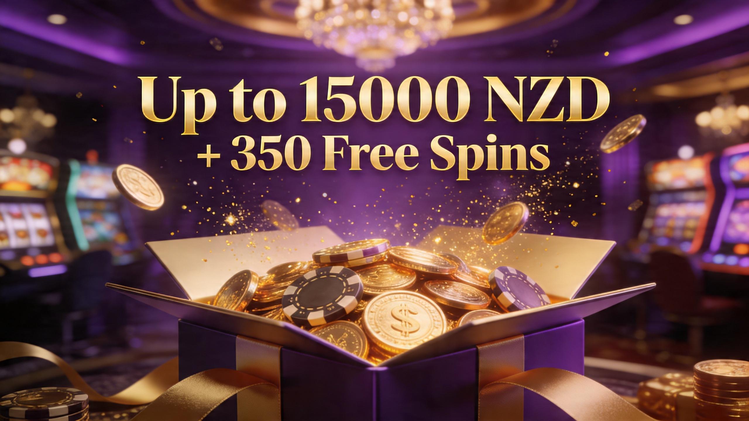 Casino Welcome Bonus Amounts Up To NZD 15,000 In 2026 Logo