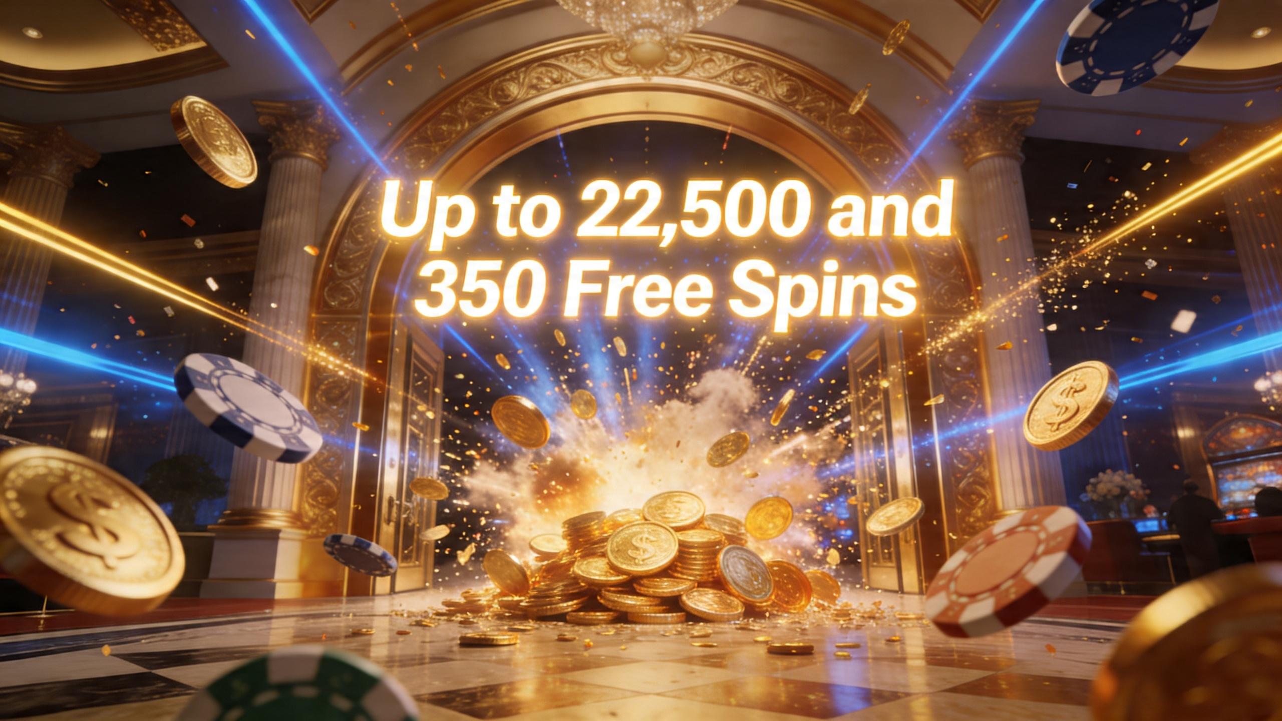 Free Welcome Bonus No Deposit Required At Online Casino Logo