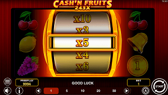 The "X" Multiplier Reel logo