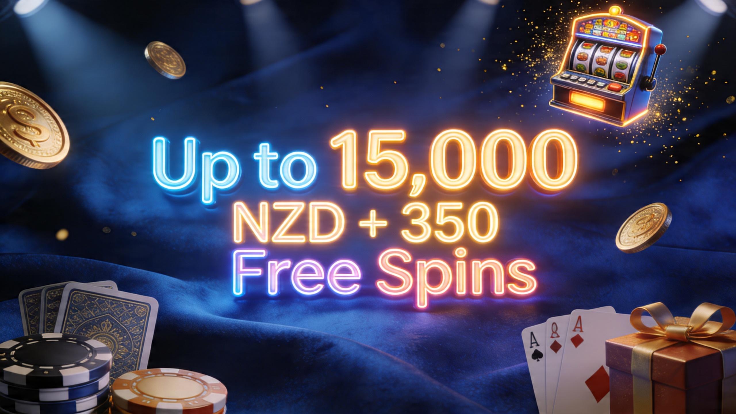 Best Welcome Bonus Casino NZ Offers Up To 15000 NZD In 2026 Logo