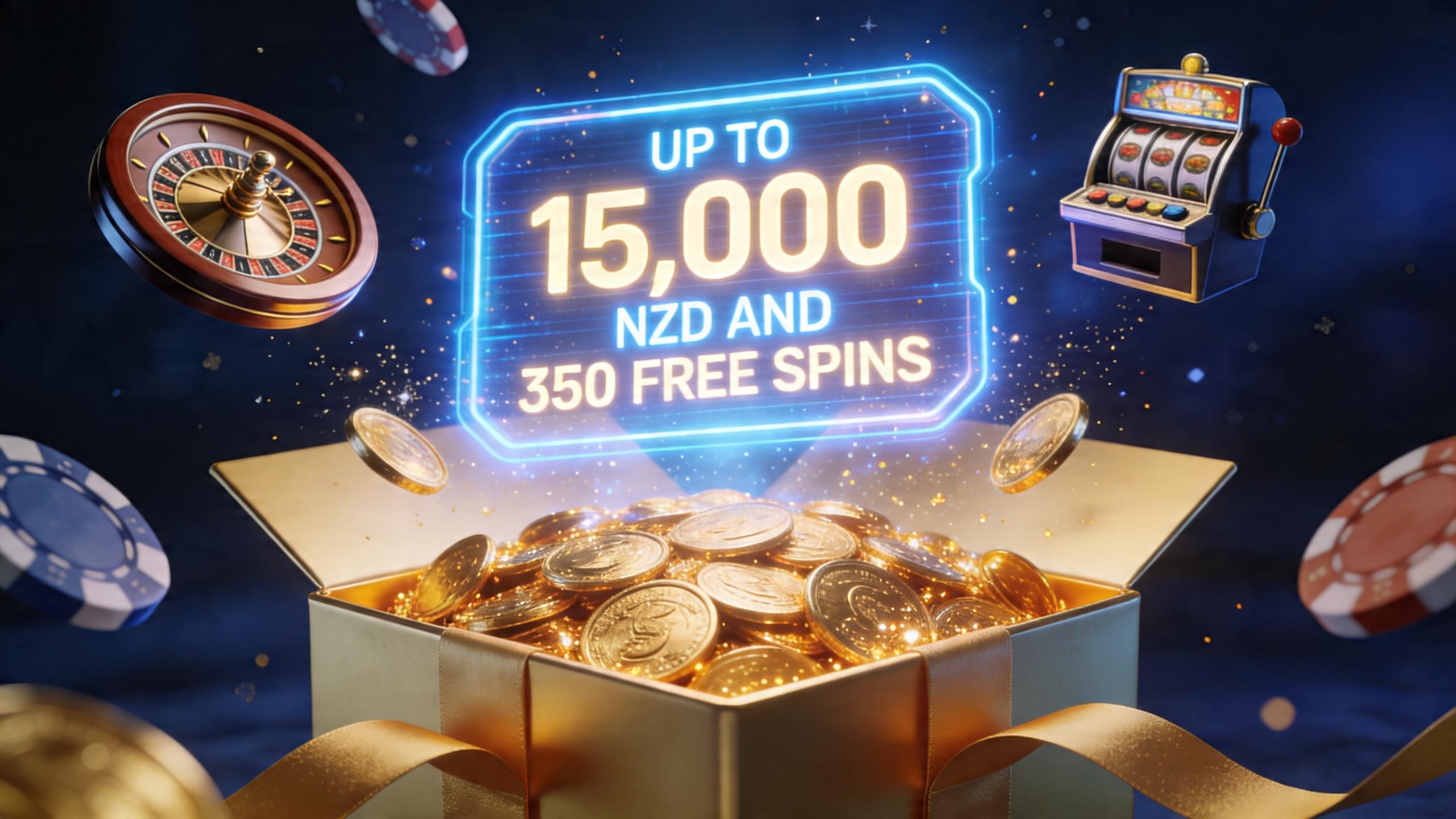 Online Casino Welcome Bonus Amounts and Deposit Requirements Logo