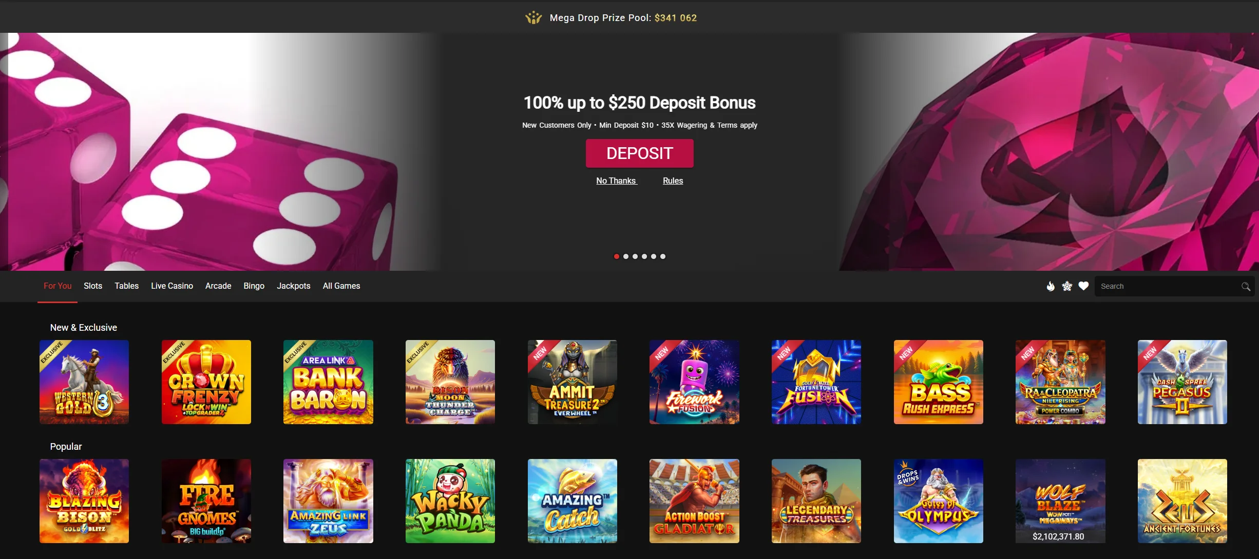 RubyFortune Casino Bonuses