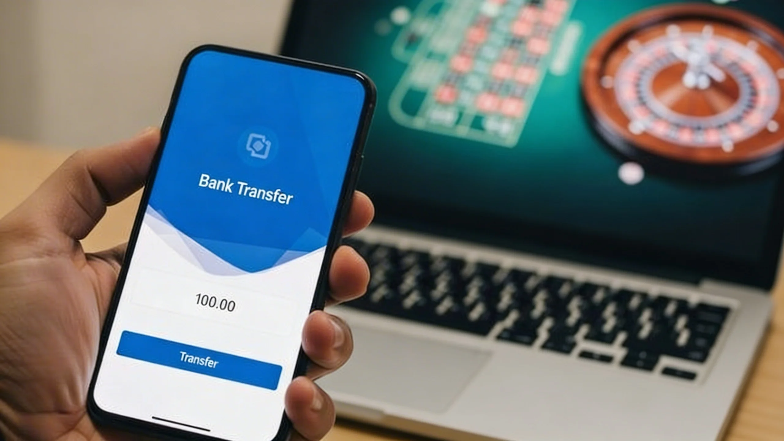 online casino bank transfer