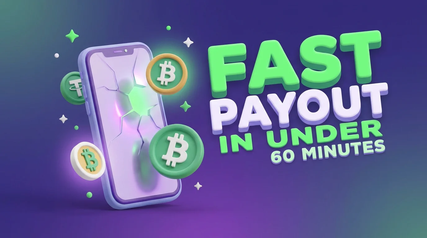 under 1 hour withdrawal casino